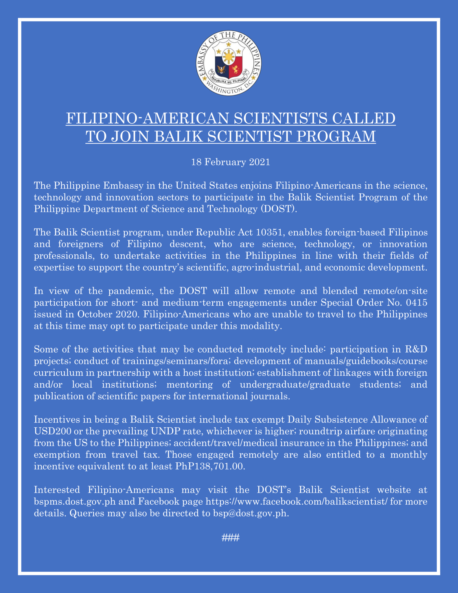 filipino-american-scientists-called-to-join-balik-scientist-program