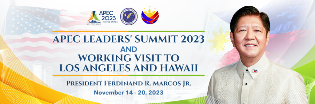 Press Release Roundup - APEC Leader's Summit 2023 and President Ferdinand R. Marcos Jr.'s Working Visit to LA and Hawaii