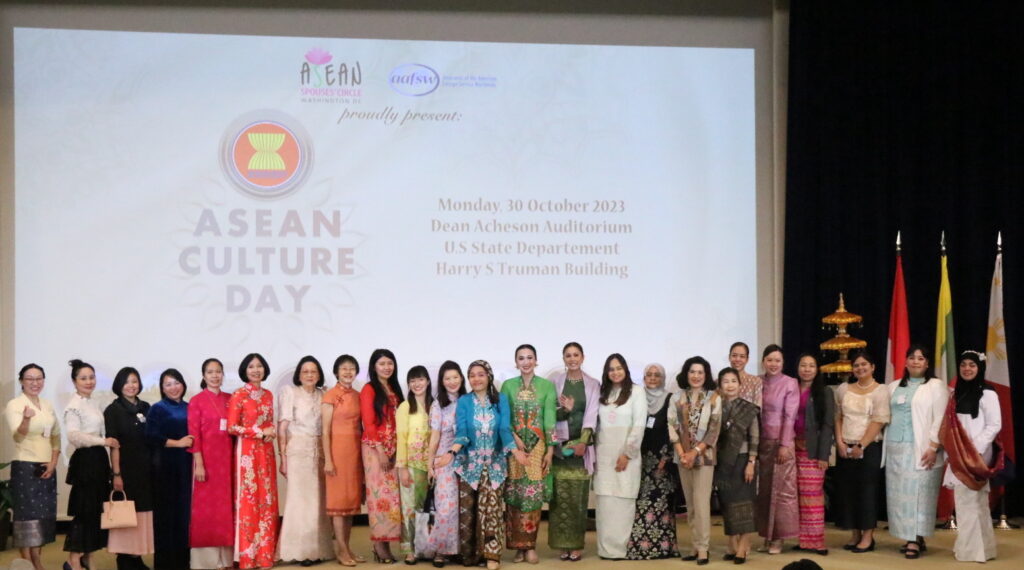 ASEAN Spouses Circle Washington D.C. mesdames and country coordinators.