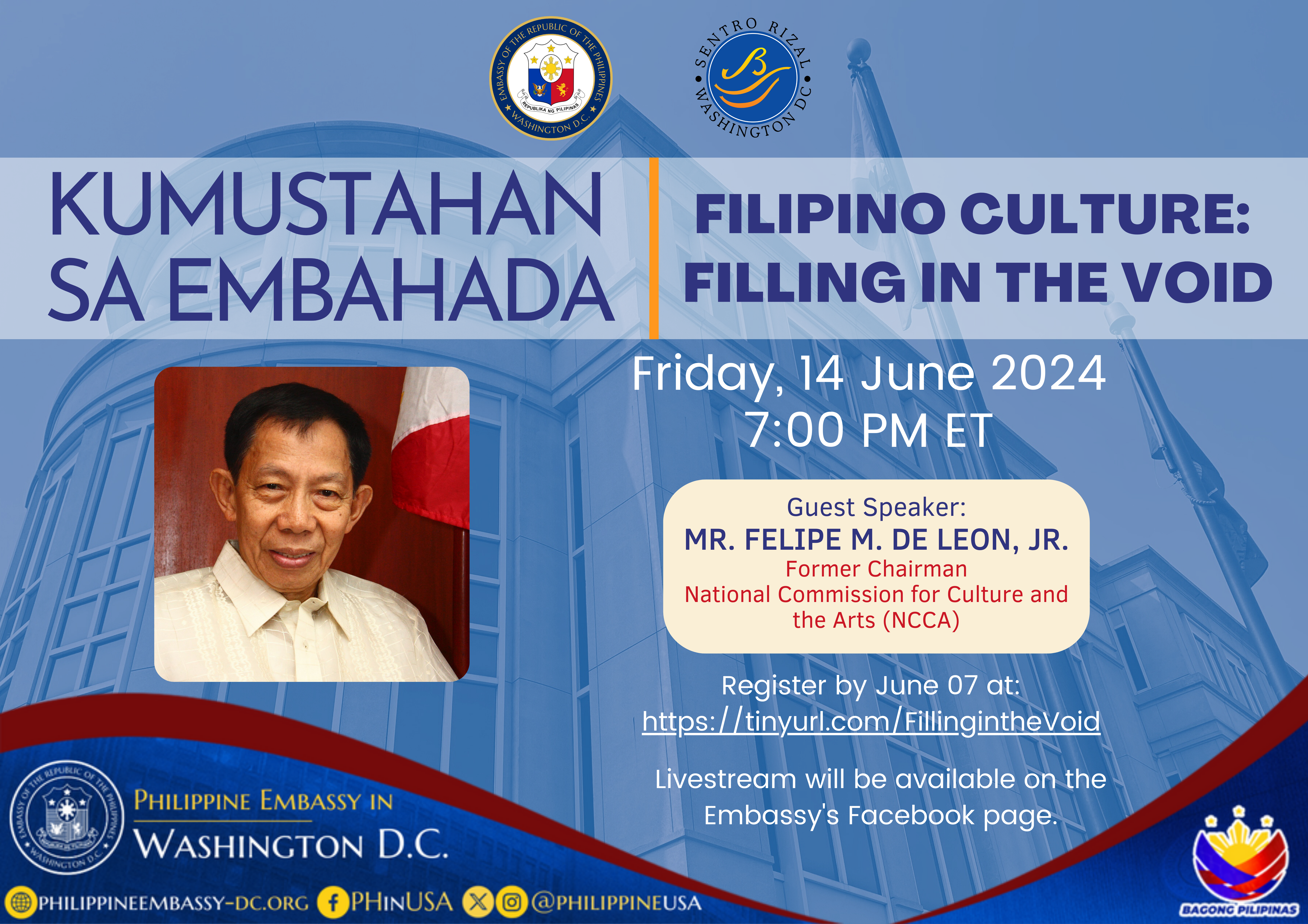 Read more about the article KUMUSTAHAN SA EMBAHADA – FILIPINO CULTURE: FILLING IN THE VOID