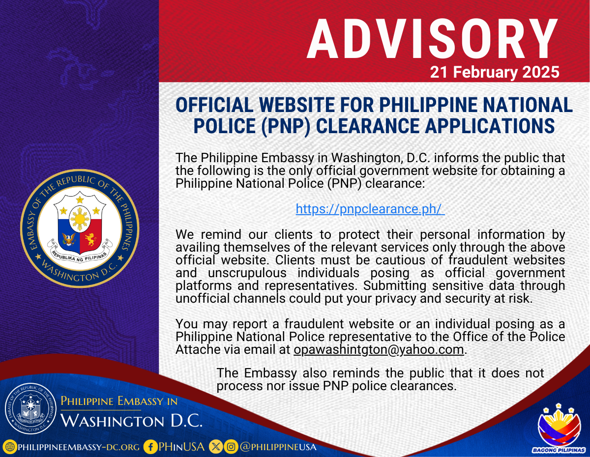 Read more about the article OFFICIAL WEBSITE FOR PHILIPPINE NATIONAL POLICE (PNP) CLEARANCE APPLICATIONS