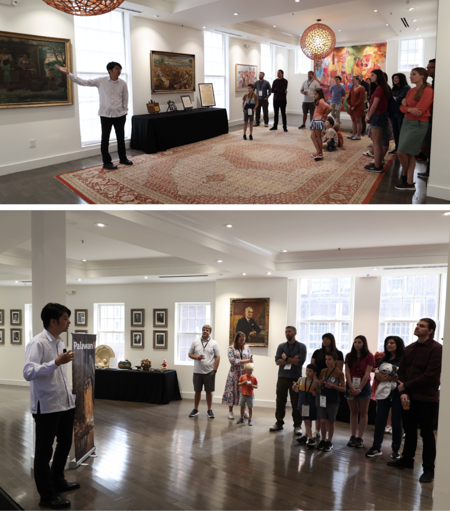 Families explored Philippine culture, history, tourism, and PH-U.S. relations through curated artworks and displays centered on the Day of Valor, offering a meaningful and interactive learning experience for all ages.