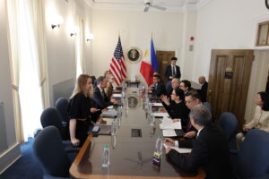 Philippine and US trade and economic officials discuss PH-US trade and investment relations during the meeting.