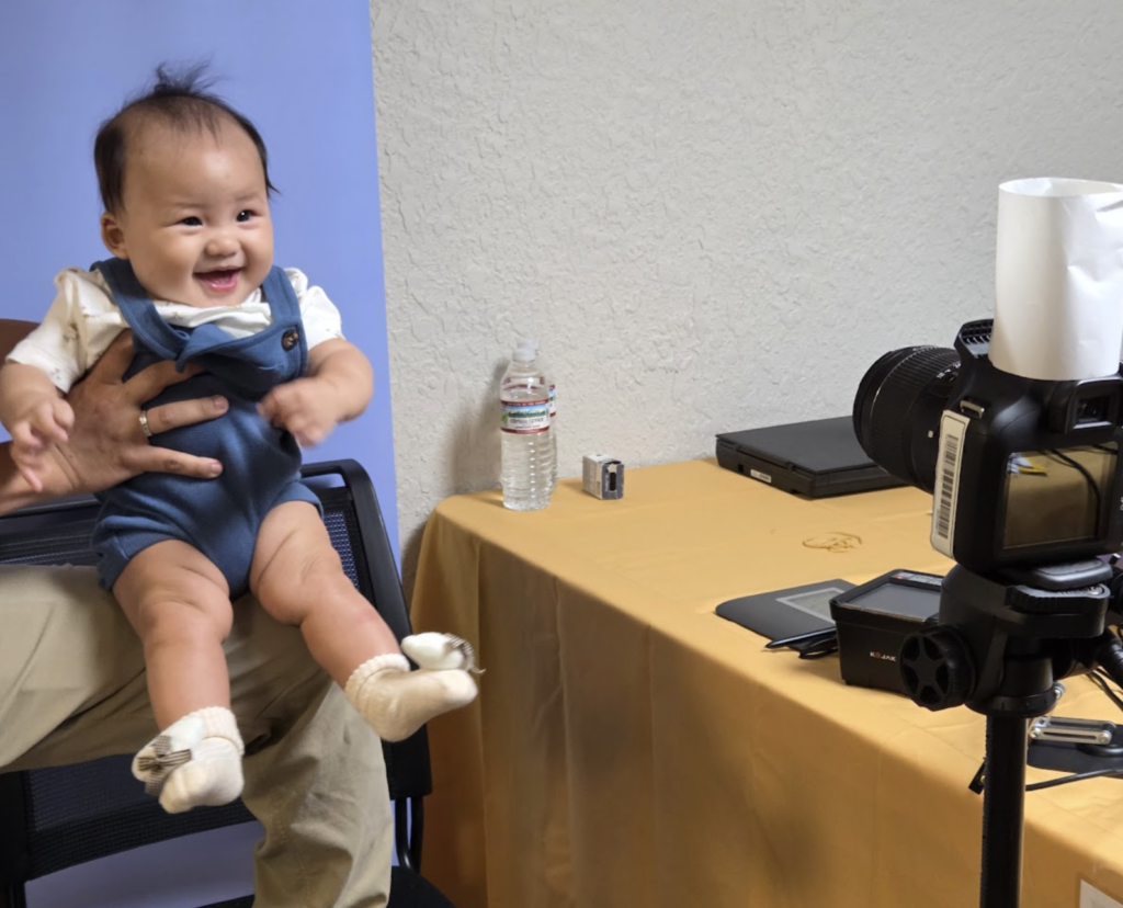 This little one is ready for their very first Philippine passport as his photo was taken during the consular outreach mission in the Caribbean held from 24 April to 03 May 2025.