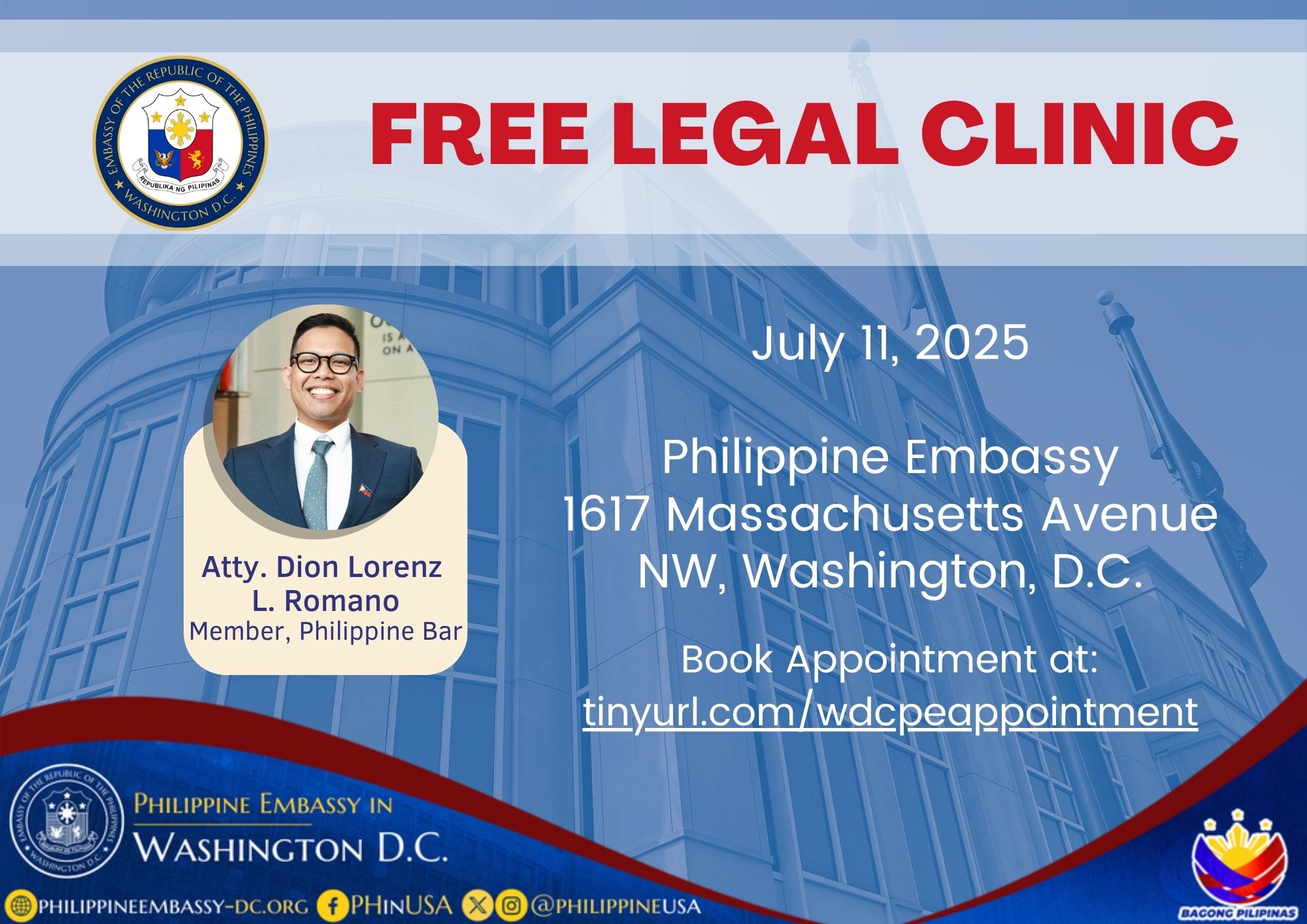 Read more about the article FREE LEGAL CLINIC