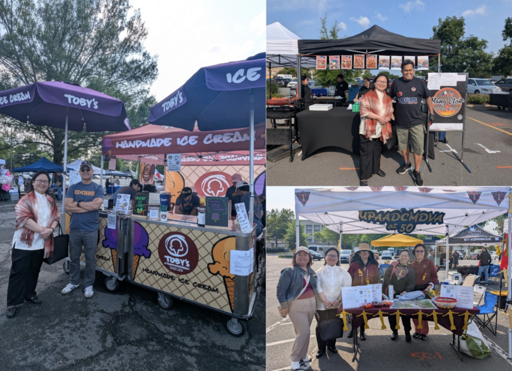 Minister and Consul General Rodriguez visits some of the Filipino businesses and community organizations as she tours the Fil-Am Spring Fest 2025.