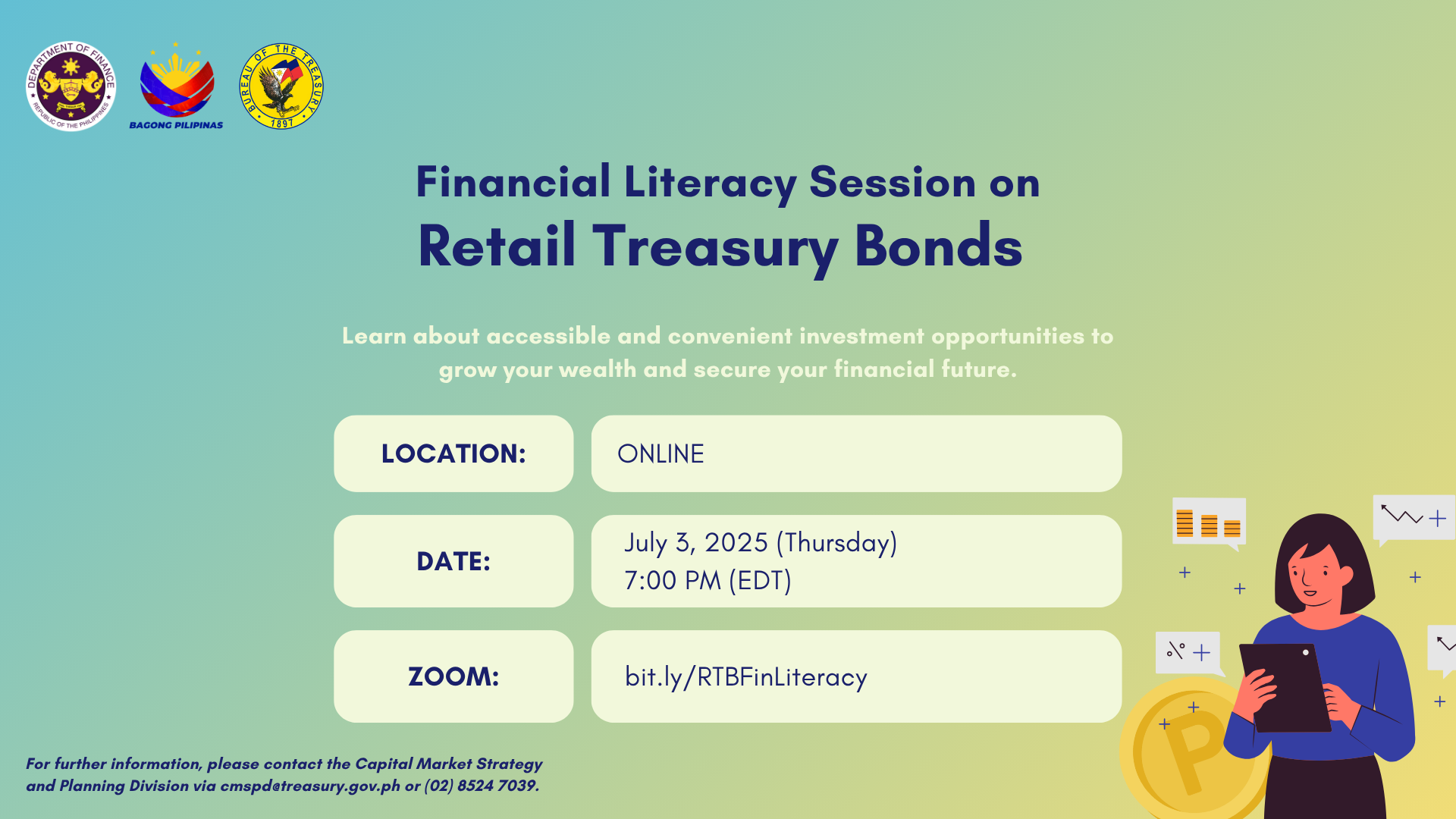 Read more about the article FINANCIAL LITERACY SESSION ON RETAIL TREASURY BONDS