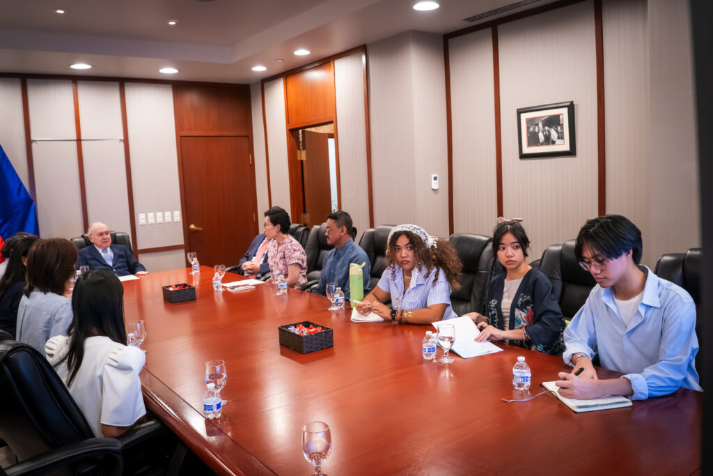 The Embassy discussed the importance of the Philippines’ maritime heritage during the briefing.