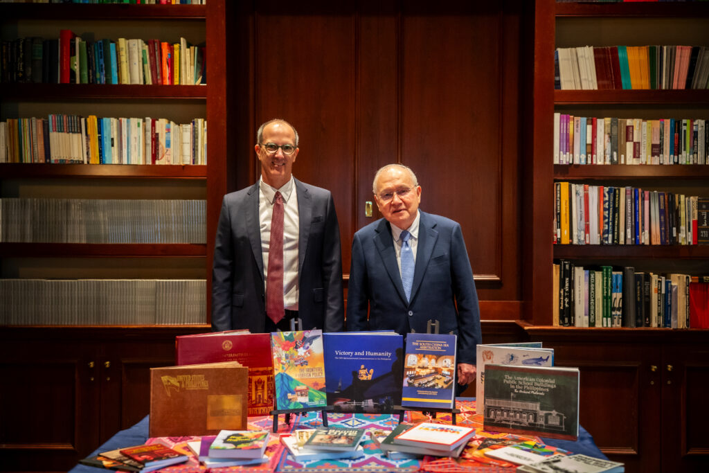 The Embassy also donated a collection of books to Georgetown University which will serve as valuable resources for students and researchers in their studies of Philippine history, culture, and society.