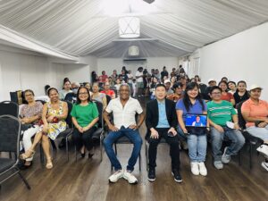 The MWO-OWWA Team, assisted by Honorary Consul Keith Russell, conducted an orientation to eighty-seven (87) OFWs in Jamaica that highlighted welfare programs and social benefits available for them including financial and other assistance from the DMW AKSYON Fund, scholarship and training benefits from OWWA, and social security entitlements from the Social Security System (SSS).