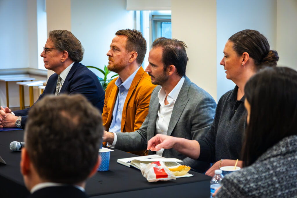 Representatives from project implementers Spirit of America (led by CEO Jim Hake) and Global Ties U.S. join the call.