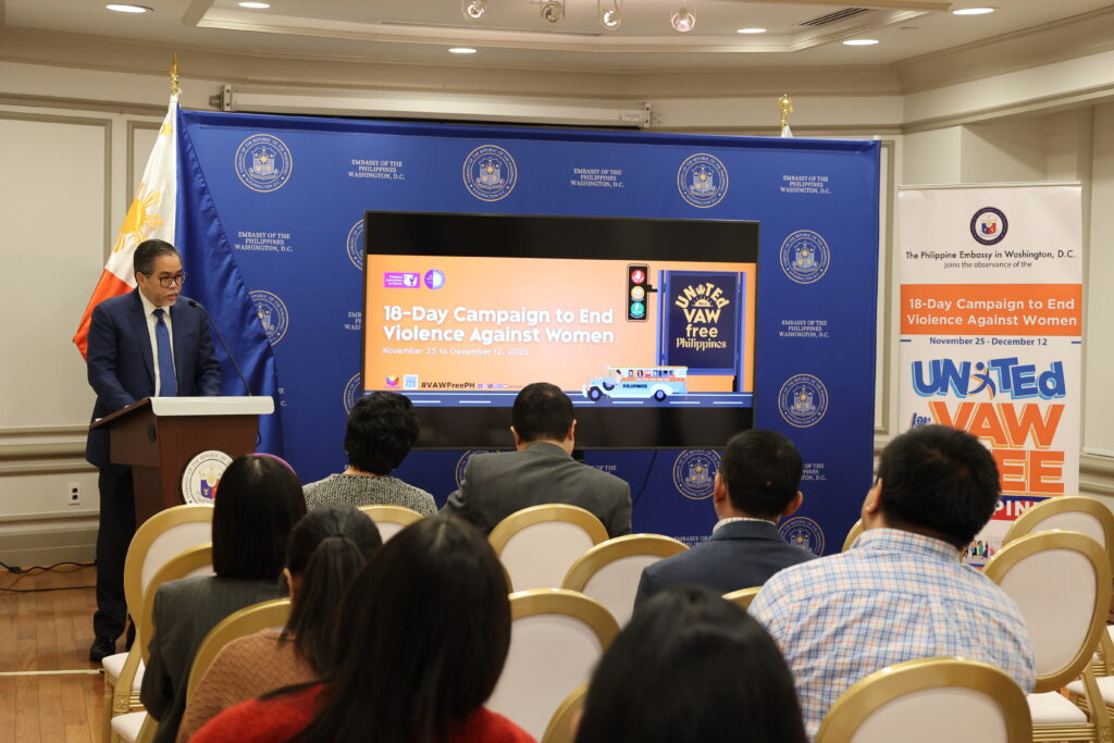 Deputy Chief of Mission Jaime Ramon T. Ascalon Jr. delivers his Opening Remarks