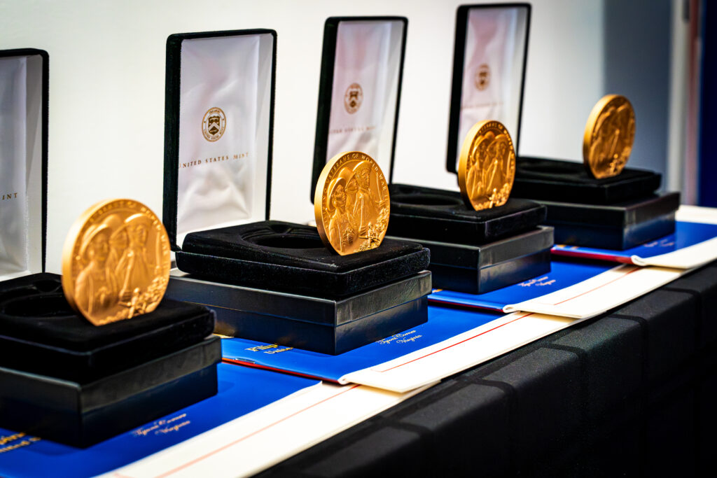 Congressional Gold Medals to be posthumously awarded to Filipino veterans: PO1 Jose Baraquio, SSG Ernesto Cesario, SSG Marcial Marasigan, SFC Joaquin Canlas.