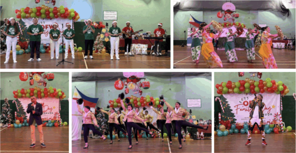 Five competitors showcased their talents in the &lsquo;Galing Mo, OFW!&rsquo; competition.