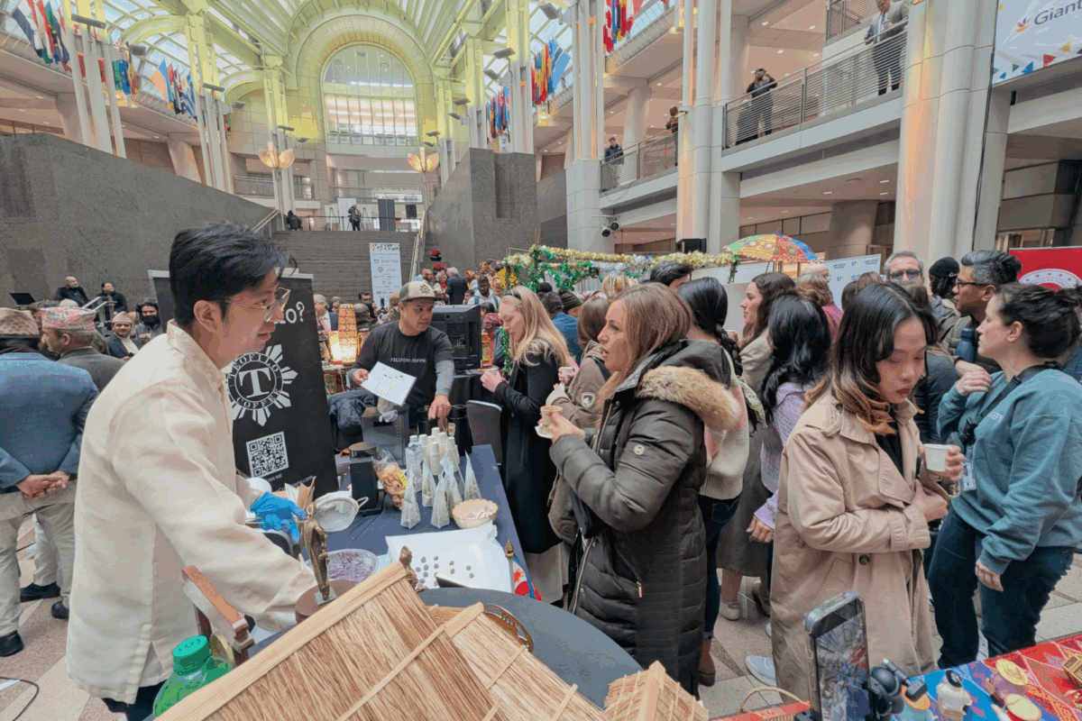 The Philippine Embassy served the ultimate pick-me-up at the 12th Winternational Embassy Showcase on 09 December 2025! Held at the Ronald Reagan Building in Washington, D.C., the event drew thousands of guests from the diplomatic and local communities. As part of the Embassy’s initiative to showcase Filipino coffee, Teofilo joined as a partner vendor, delighting attendees with samples of our world class Barako coffee.