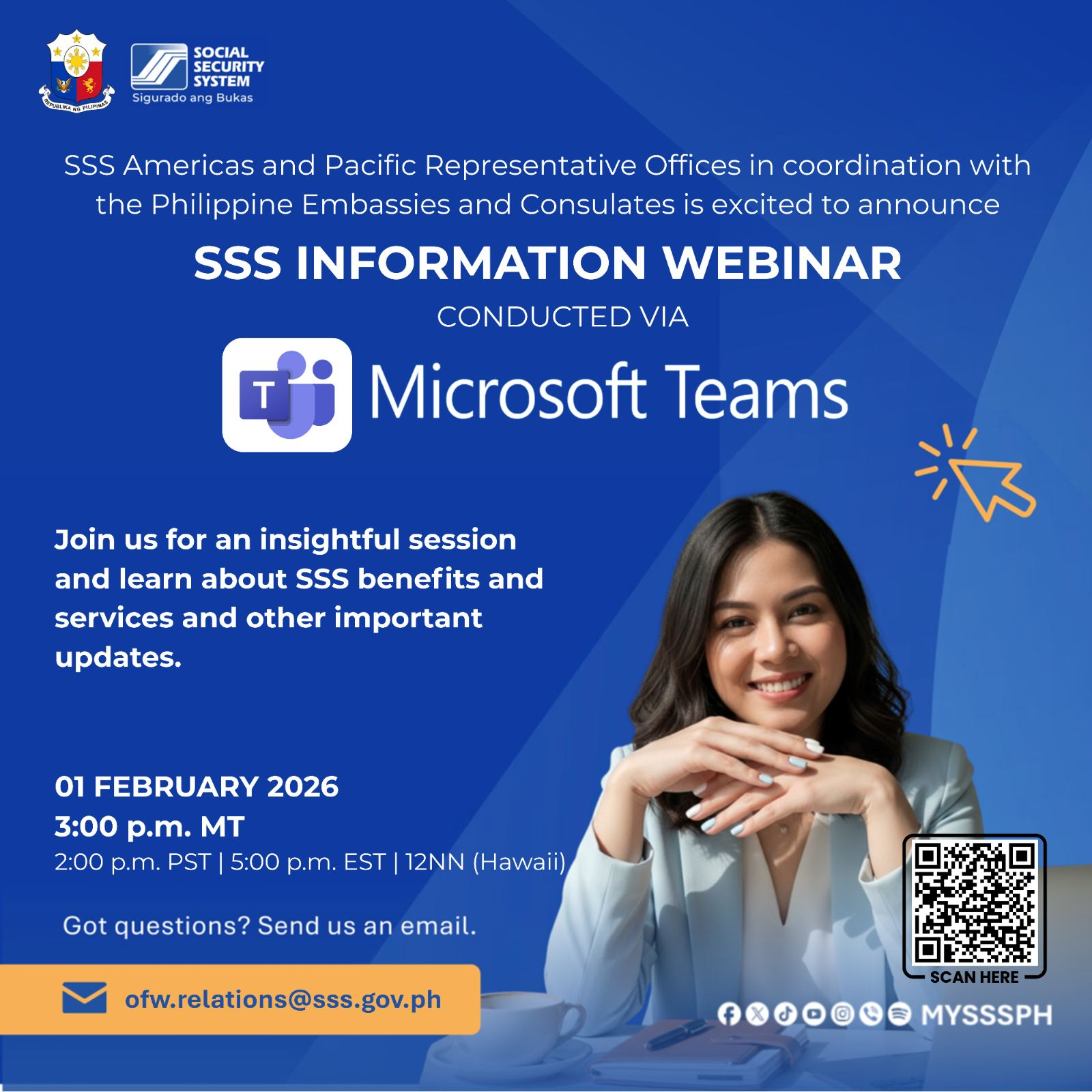 SSS INFORMATION WEBINAR