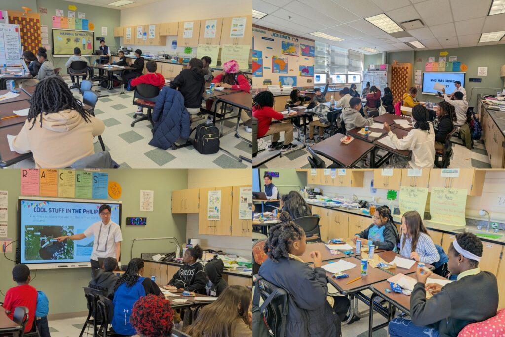 On 05 and 24 February 2026, 60 Sousa students engaged with Consul and Sentro Rizal Administrator Mark Dominic E. Lim to learn about the Philippines&rsquo; history, culture, traditions, and viral trends &ndash; while underscoring 80 years of Philippines&ndash;U.S. diplomatic ties. Students also enjoyed a variety of Filipino treats, from sweet mango and calamansi juice to ube and pandan cupcakes, buttered cream crackers, and soft, fluffy mamon.