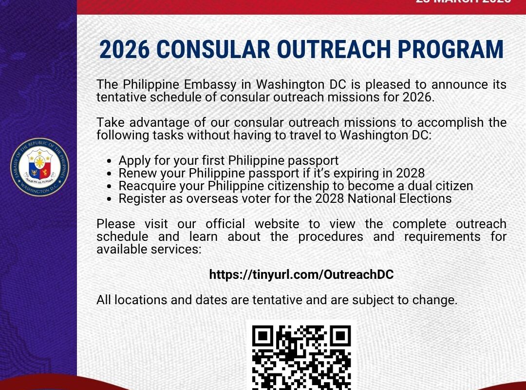 2026 CONSULAR OUTREACH PROGRAM