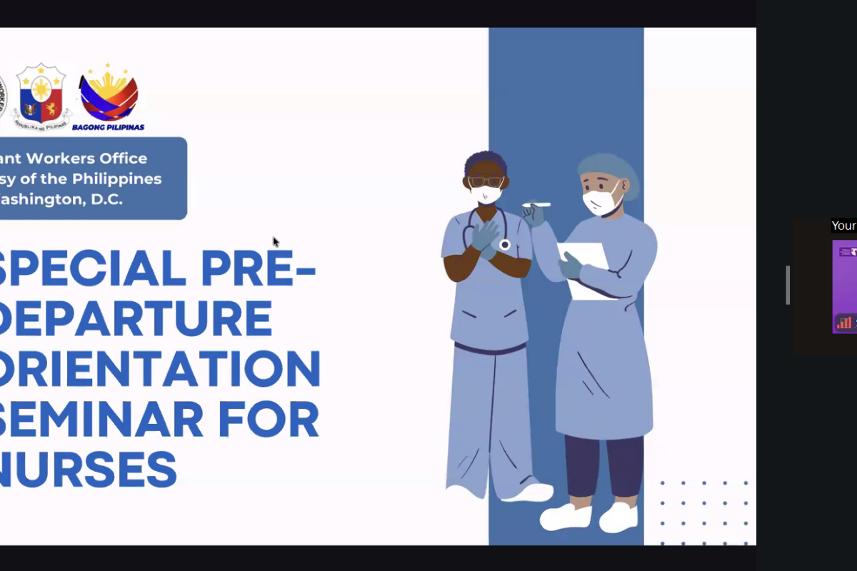 The first session of the 2026 SPDOS for US-bound nurses, held on 17 March 17 2026 was attended by 418 nurses, is part of the MWO&rsquo;s 2026 workers education program to prepare Filipino migrant workers for successful careers and seamless integration into the U.S. workforce.