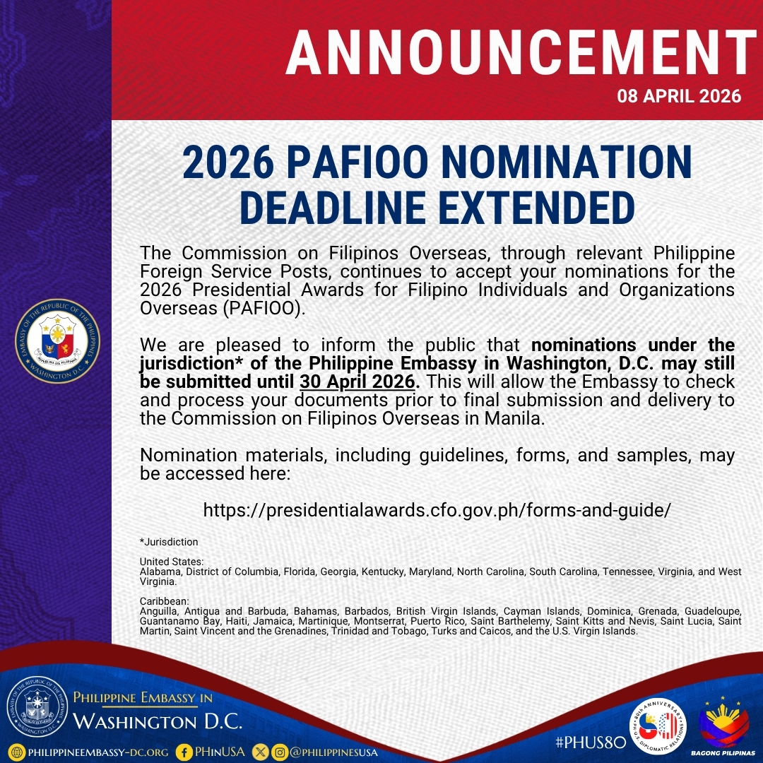 Read more about the article 2026 PAFIOO NOMINATION DEADLINE EXTENDED