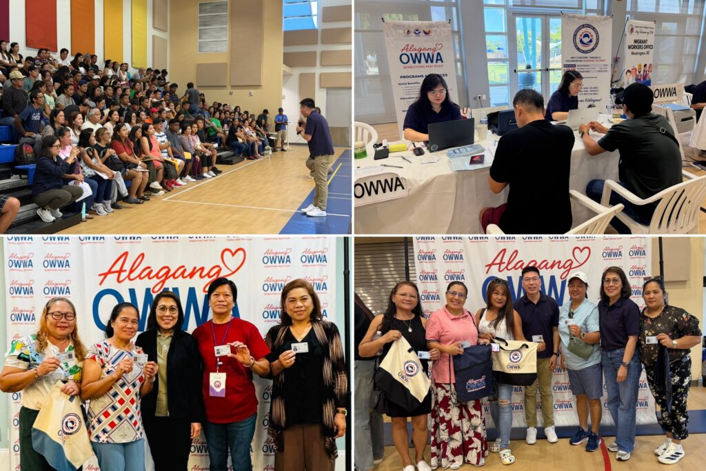 A total of 1,101 Overseas Filipino Workers in the Cayman Islands received on-site government assistance from March 27 to 29, 2026. The inter-agency caravan provided a one-stop-shop for OFWs to access essential services and programs from the DMW-MWO, OWWA, SSS, and Pag-IBIG Fund.