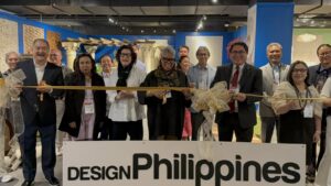 PTIC Commercial Counsellor Kenneth Yap (1st from left foreground), Global Trend Ambassador Patty Carpenter (4th from left foreground), Philippine Embassy Minister Hans Siriban (2nd from right foreground), and Philippine furniture and furnishing exhibitors open the Philippine showroom at the High Point Spring Market 2026 in North Carolina, marking the historic return of the Philippines to world’s largest home furnishings industry trade show.