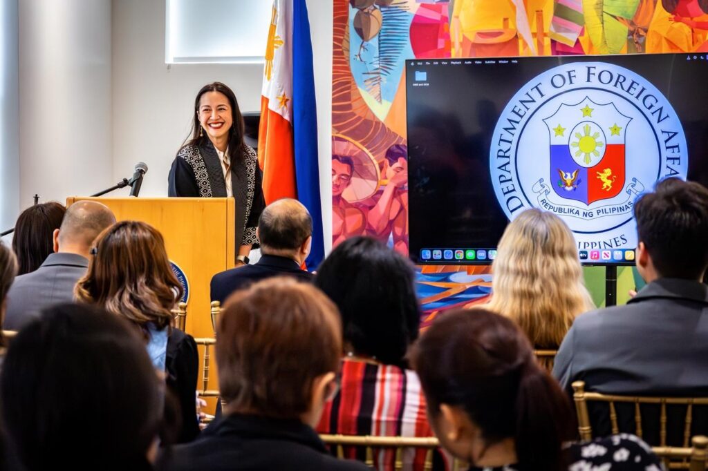 Film Director Regina Aquino introduced the film and engaged with the audience.