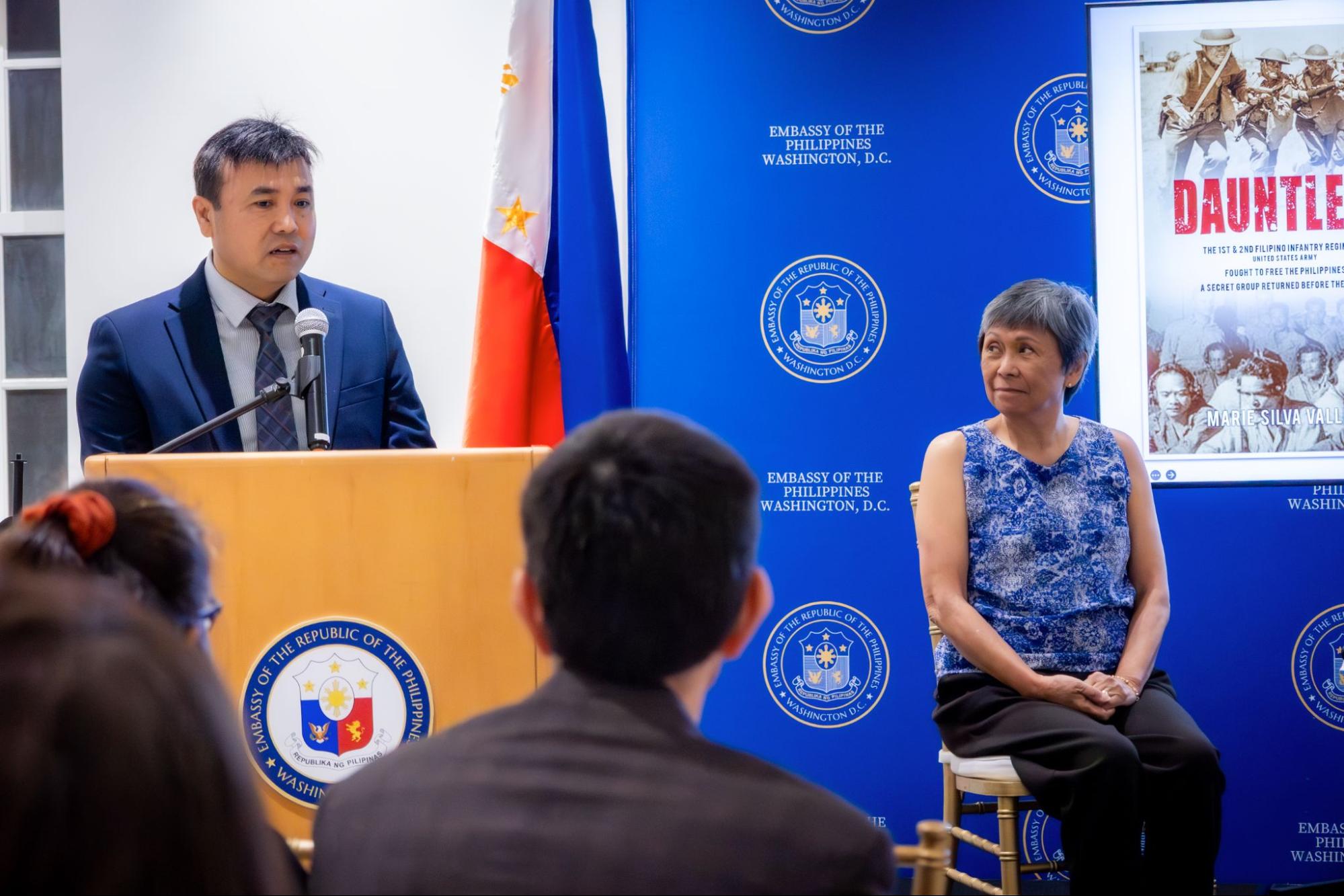 Defense Attache B.Gen Roy Derilo delivered closing remarks highlighting the importance of remembering the sacrifices of our forebears and ensuring that their stories are continually shared.