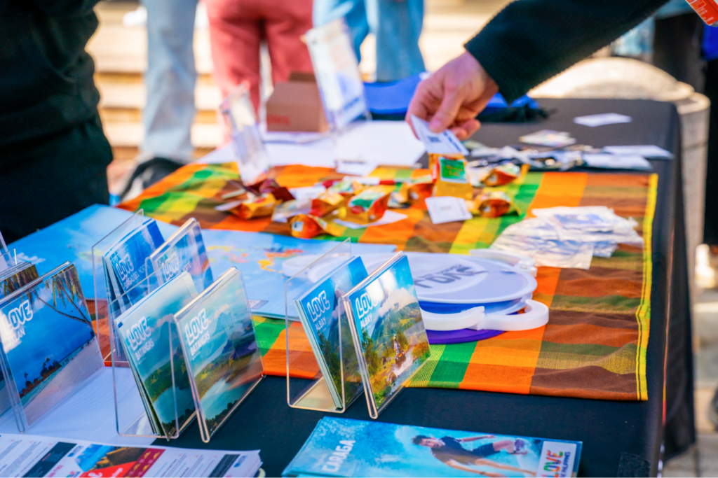 The Tourism Booth by the Philippine Department of Tourism New York Office invited guests to explore the Philippines&rsquo; world-renowned destinations, with curated visuals and informative materials showcasing the country&rsquo;s natural beauty and warm hospitality.