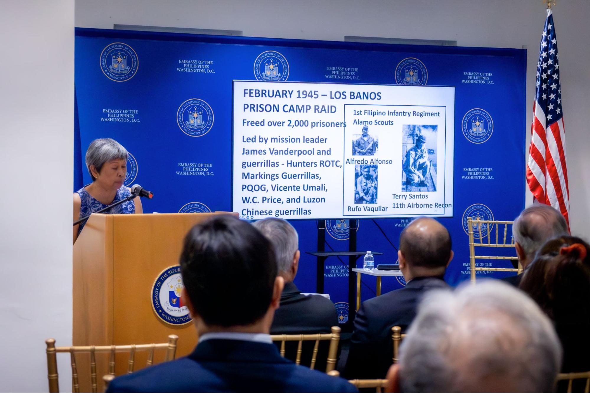 Marie Vallejo shared some of the lesser known WWII missions involving Filipino soldiers assigned to the First Filipino Infantry Regiment.