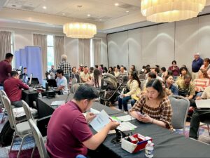 Philippine Embassy personnel delivering consular services during the outreach in Atlanta, Georgia on May 9-11, 2026 (photo credit: Jojo Flores).