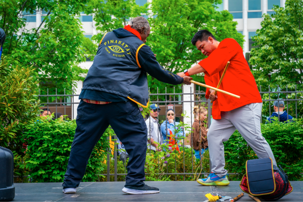 Pinakatay Arnis showcased traditional techniques, introducing guests to the rich heritage of Filipino martial arts. Guests also had the opportunity to try arnis firsthand, adding an interactive and engaging element to the experience.