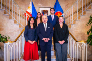 Ambassador Romualdez with the 2026 IMPACT cohort.