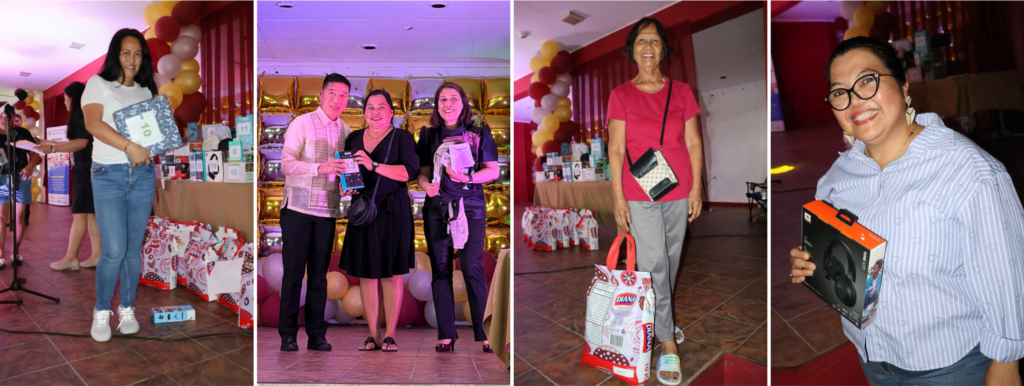 Seventy-one attendees of the 2026 Migrant Workers Day celebration took home various raffle prizes provided by the MWO-OWWA during the event. **Photos courtesy of the Departamento Di Cultura Aruba.**