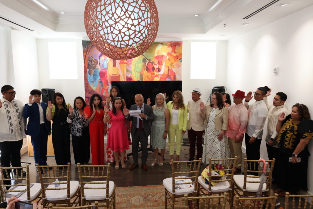Officers of the Filipino American Cancer Care (FACC) were formally inducted during a ceremony at the Philippine Embassy, marking the beginning of a new chapter of leadership dedicated to strengthening cancer awareness initiatives and expanding community outreach among Filipino Americans.
