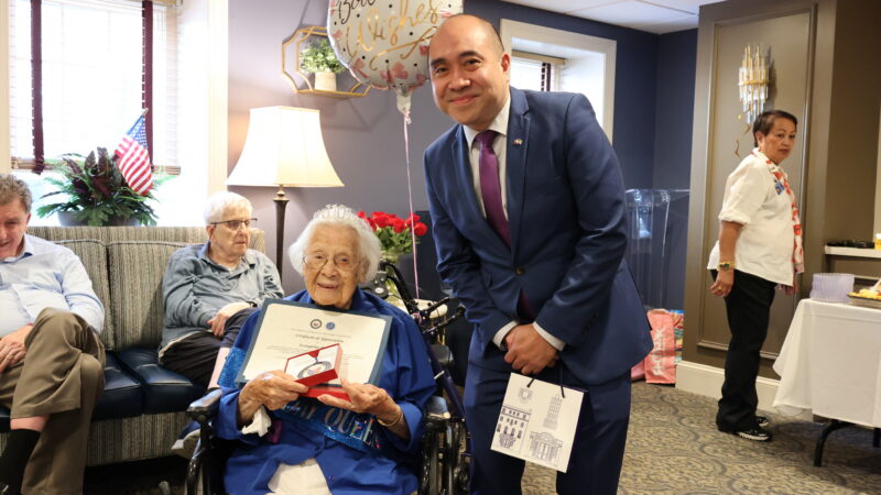 PH EMBASSY CELEBRATES 110TH BIRTHDAY OF FILIPINO AMERICAN AND D.C.'S OLDEST RESIDENT