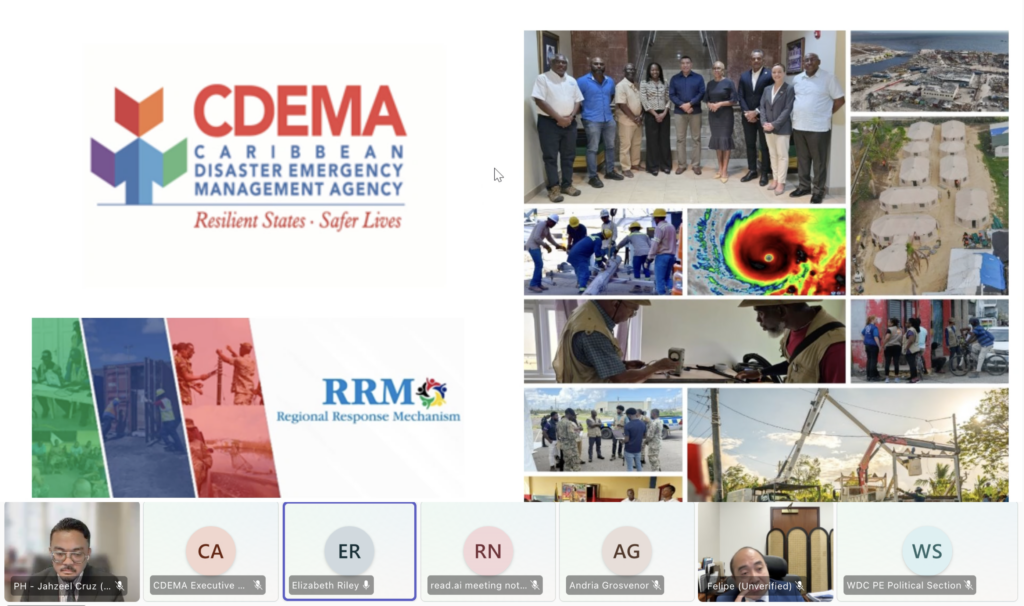 PH EMBASSY HIGHLIGHTS PARALLELS IN DISASTER MANAGEMENT WITH CARIBBEAN, EXPLORES POSSIBLE COOPERATION THROUGH CDEMA