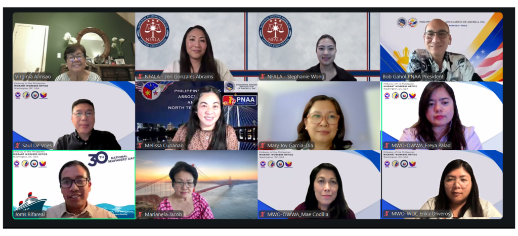 MWO-WDC, PNAA, and NFALA hold the 2026 Special Pre-Departure Orientation Seminar, providing legal, cultural, and professional guidance to 187 US-bound Filipino nurses.