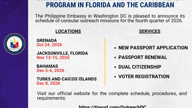 EMBASSY LAUNCHES 2026 CONSULAR OUTREACH PROGRAM IN FLORIDA AND THE CARIBBEAN