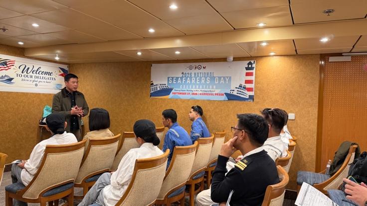 Labor Attaché De Vries and Welfare Officer Codilla discussed the significance of celebrating National Seafarers’ Day and expressed profound gratitude for the dedication, resilience, and vital contributions of Filipino seafarers to the global maritime industry.