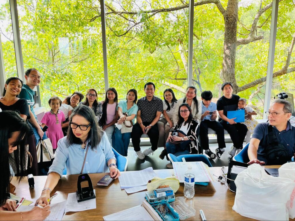 Families wait their turn as the Embassy's consular team processes passport applications during the outreach mission in Raleigh-Durham, North Carolina on 19-20 September 2026.